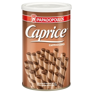 Papadopoulos Caprice Wafer Cappuccino 250G