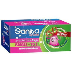 Sanita Biodegradable Bags Small 15L 30 Pieces