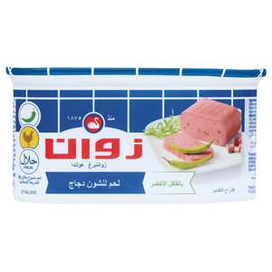 Zwan Chicken Luncheon Meat With Green Pepper 200G