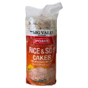 Pomo Rice & Soy Cakes 15 Pieces 130G