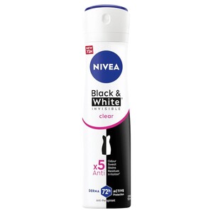 Nivea Deodorant Spray Black & White Invisible Original 150Ml