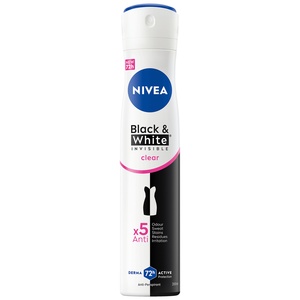 Nivea Deodorant Spray Black & White Invisible Original 150Ml