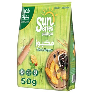 Sunbites Bread Bites Olives & Oregano 50G