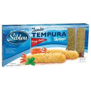 Siblou Frozen Shrimps Tempura Jumbo 8 Pieces 300G