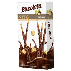 Biscolata Stix Hazelnut 32G