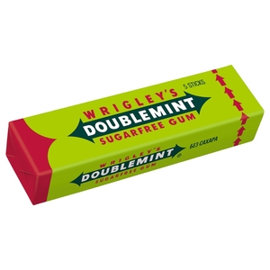 Wrigley's Double Mint Chewing Gum 5 Pieces