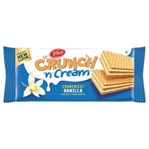 Tiffany Wafer Crunch 'N' Cream Vanilla 153G