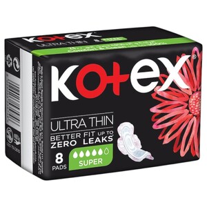 Kotex Ultra Thin Super 8 Pieces
