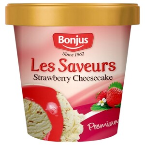 Bonjus Les Saveurs Strawberry Cheesecake 120Ml
