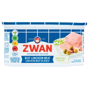 Zwan Beef Luncheon Meat With Olives 200G