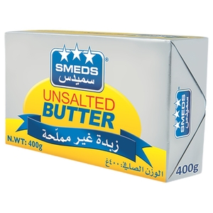 Smeds Unsalted Butter 400G