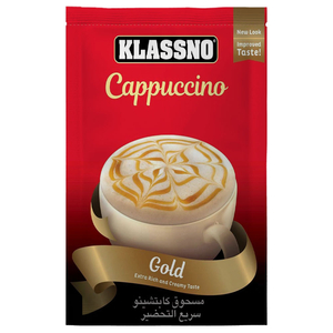 Klassno Cappuccino Gold Instant Coffee Sachet 20G