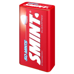 Smint Candy Strawberry 50 Mints Tin 35G