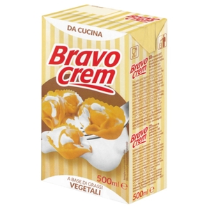 Bravo Crem Vegetable Cream For Cooking 500Ml