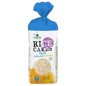 eQuia Rice Cakes Oats 126G