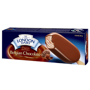 London Dairy Ice Cream Belgian Chocolate Stick 110Ml