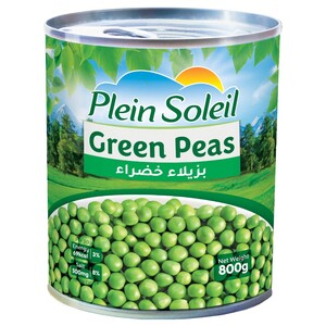 Plein Soleil	Green Peas 800G