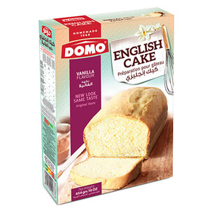 Domo English Cake Vanilla 454G