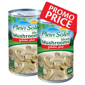 Plein Soleil Sliced Mushroom 400G X2