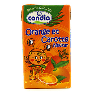 Candia Orange & Carrot Juice 125Ml