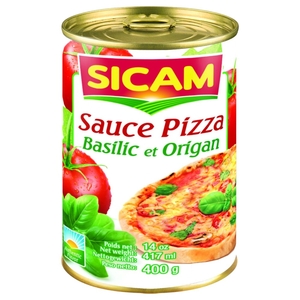 Sicam Sauce Pizza Basilic & Origan 400G