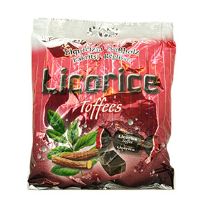 Olympic Toffee Liquorice 300G