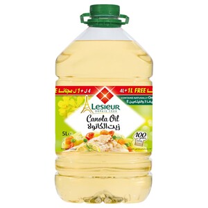 Lesieur Canola Oil 4L+1L Free
