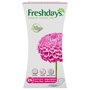 Freshdays Pantyliners Normal Scented 24 Pieces