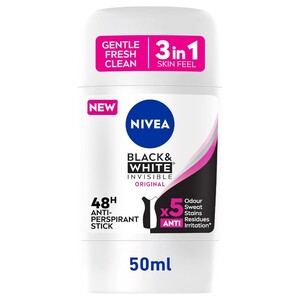 Nivea Stick Black & White 50Ml
