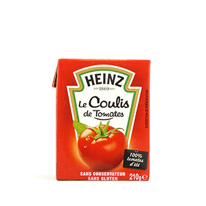 Heinz Coulis De Tomate 210G