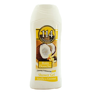 114 Bain Douche 250Ml Vanilla & Coconut