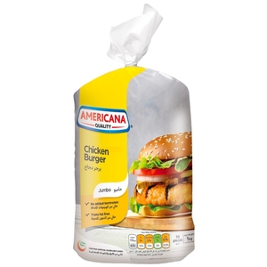 Americana Chicken Jumbo Burger 10 Pieces 1Kg