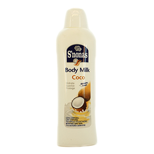Snonas Body Milk Coconut 750Ml