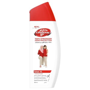 Lifebuoy Antibacterial Body Wash Total 10 300Ml