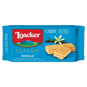 Loacker Wafer Classic Vanille 45G