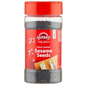 Saitaku Sesame Seeds Black Roasted 95G