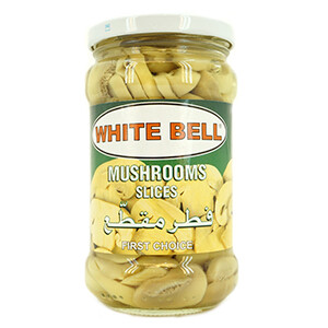 White Bell Mushrooms Slices 280G