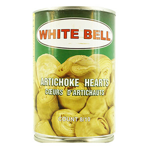 White Bell Artichoke Hearts 400G