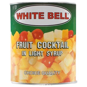 White Bell Fruit Cocktail Light Syrup 820G