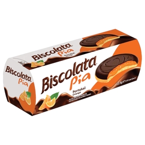 Biscolata Pia Biscuit Orange 100G