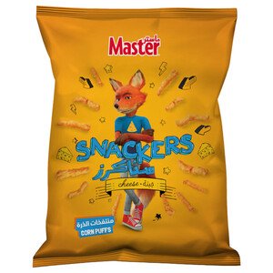Master Chips Snackers Curls Cheese 54G