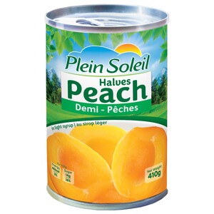 Plein Soleil Peach Halves 410G