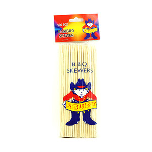 Boudy Barbecue Skewers 20Cm 100 Pieces