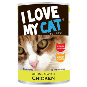 I Love My Cat Chunks With Chicken 400G