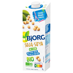Bjorg Soya Drink No Sugar Organic 1L