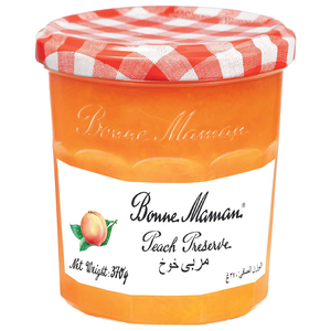 Bonne Maman Peach Preserve Jam 370G