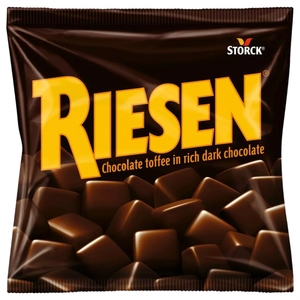 Riesen Chocolate Toffee In Rich Dark Chocolate 150G
