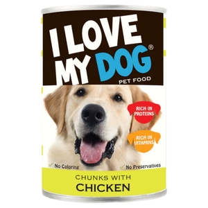 I Love My Dog Chunks With Chicken 400G