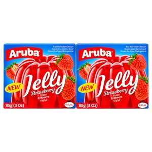 Aruba Jelly Strawberry 85G 5 + 1 Free