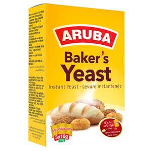 Aruba Instant Yeast 3 Pieces 30G